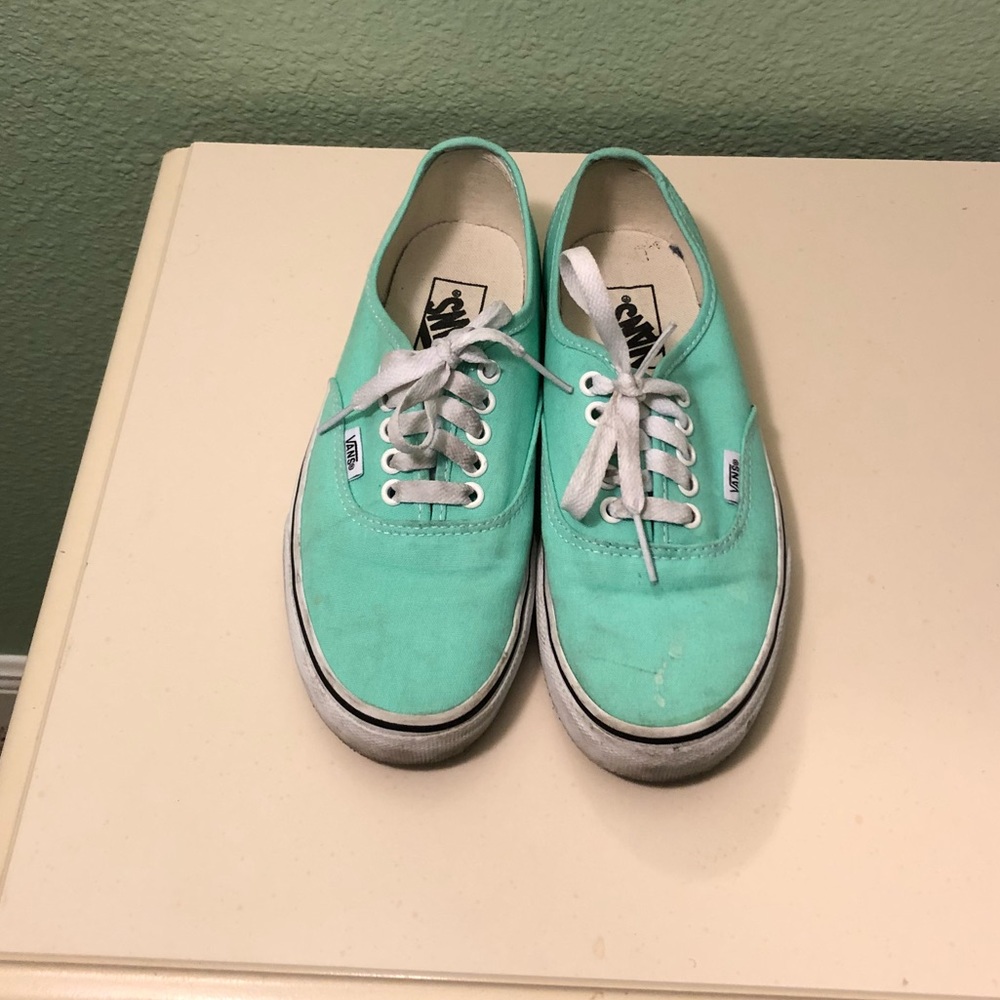 Mint Vans Sneakers